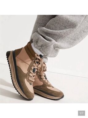Madewell High Top Trainer Sneakers Size : 7.5
